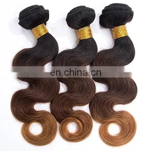 1b 27 Ombre Color Hair Brazilian Body Wave Hair thumbnail-5