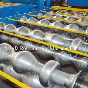 High-Class Single Layer Colored Glazed Tile Roof Plate Steel Rolling Equipment thumbnail-4