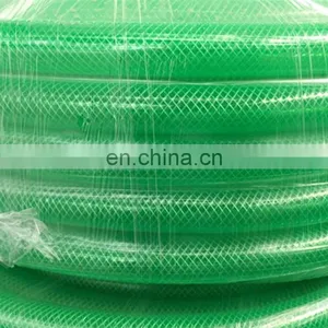 1" ID Premier Mesh Braid Reinforced Clear Flexible PVC Pressure Hose Tubing thumbnail-2