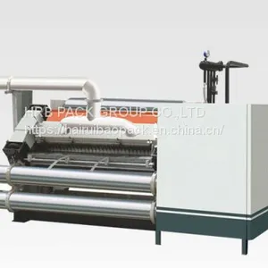 Hig Performance Fingerless Type Single Facer Corrugated Machine for 2 Ply Cardboard thumbnail-1