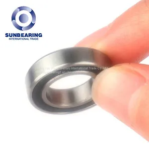 6801 Deep Groove Ball Bearing Silver 12*21*5mm for Water Pump SUNBEARING thumbnail-3