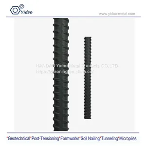 High Prestressing Concrete PSB550 Steel Bars and Rebar thumbnail-1