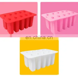 DIY 10 Holes Creative Silicone Mold for Ice Cream and Popsicle thumbnail-3