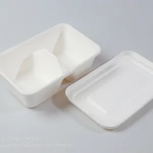 1000ml 2-comp Box With Separate Lid 1 thumbnail-1