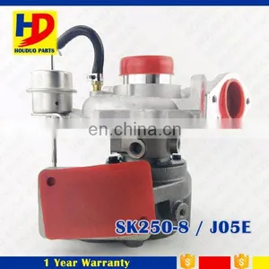 SK250-8 Diesel Engine Turbo J05E For Hino Turbocharger thumbnail-4