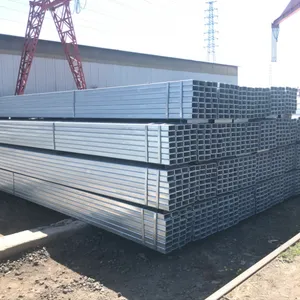 Q235B Low Carbon Steel Pipe Pre-Galvanized/Hot Galvanized Square/Rectangular Steel Pipe thumbnail-4