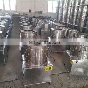 TM-65 One Touch Operation Chicken Slaughterhouse Machinery Chicken Hair Removal Machine Turkey Plucker Machine Feather thumbnail-7
