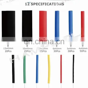 Hampool Hot Product Single Wall 2:1 Colorful Polyolefin Motor Insulation Heat Shrink Tube thumbnail-4