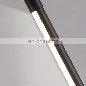 Interior Modern Metal Base 24W LED Floor Standing Lamp for Home Decorations thumbnail-6