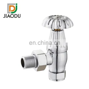 116S-J Brass Paished Chrome Thermostatic Radiator Valve thumbnail-3
