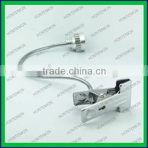 Flexible Bedside Gooseneck Led Light Small Led Light Lamp Clip thumbnail-1