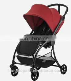 2020 Light WeightLuxury Baby Stroller Car Seat Folding Travel System Infant Prams 3 In 1 Doll Toy Pushchair Jogger thumbnail-6