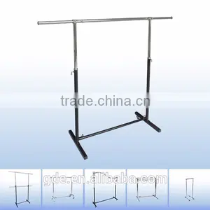 Durable Putter Display Rack for Clothing Chromed Removable Garment Rack thumbnail-1