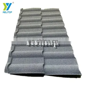 Milano Grey Stone Coated Metal Roofing Cottages For Resort Galvanized Steel Roofing Direct Sale Distribution From Manufacturer thumbnail-3