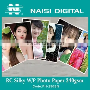 Resin Coating Silky Waterproof Photo Paper 240gsm thumbnail-1