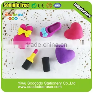 2015 New Design High-heeled Shoes Puzzle Erasers for Girls thumbnail-1