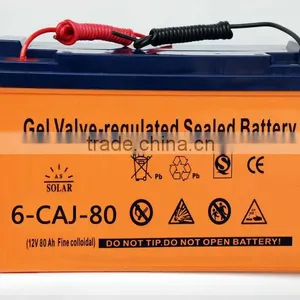 Long Cycle Life 24AH To 250AH Gel Solar Battery for Solar Street Light Quality Choice thumbnail-1