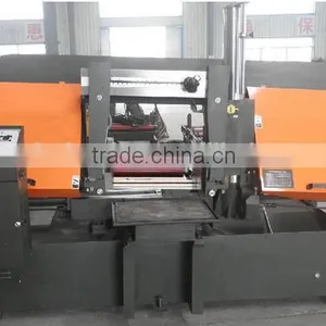 Fully Automatic Metal Cutter Band Saw Cutting Machine GS320 for Iron Steel Wood Meat Plastic thumbnail-2