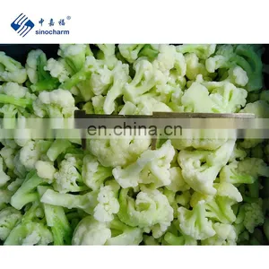 Manufacturer and Exporter of Vegetable IQF Frozen Cauliflower With Green Stem thumbnail-1