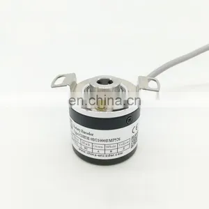 38mm Diameter 1000ppr 5mm Blind Shaft Push Pull Optical Rotary Encoder GHB38-05G1000BMP526 thumbnail-3
