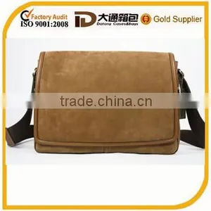 High Quality Leather Messenger Computer Bags thumbnail-1