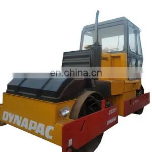 21 Ton Double Drum Dynapac CC211 Road Roller/Used Vibratory Compactor Dynapac CC211 CC421 thumbnail-1