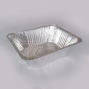 5400ml Deepened Tin Foil Soup Pan Turkey Tray With Lid thumbnail-1