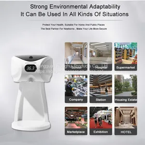 Commercial Wall Mounted 430ml Automatic Hand Sanitizer Alcohol Liquid Foam Spray Soap Dispenser thumbnail-4