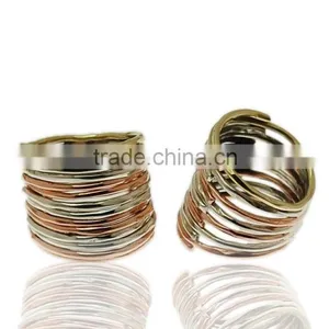 Silver and Gold Ring thumbnail-1