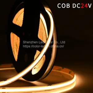 5mm 8mm 10mm White Warm Flexible Cob Led Strip Light 320leds Flexible Cob Led Strip thumbnail-4