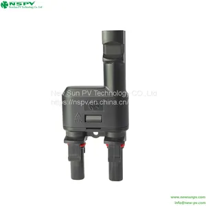 High Qualtity Male Female Waterproof Y Connector Type 2to 1 Solar Panel Connectors thumbnail-4