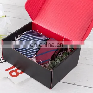 Custom Logo Brand Cardboard Mail Shipping Box Postal Mailer Carton Packaging Paper Box for Hair Product thumbnail-3