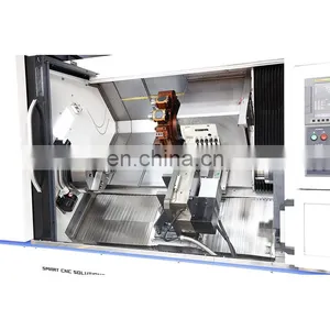 Efficient TX700 3-axis CNC Turning Center Lathe Machine With 12-station Power Turret for Metalworking thumbnail-3