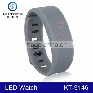 2015 Cheap Promotional Silicone Sports Led Bracelet Relojes for Men thumbnail-3