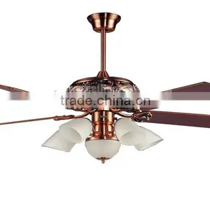 Top Quality Elegant Design Dining Room Ceiling Fan With Light thumbnail-1
