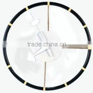 Funny Design Steering Wheel Wall Clock thumbnail-1