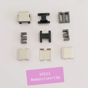SMD EFD15 High-frequency Transformer Accessory. EFD15 Transformer Bobbin, EFD15 Transformer Core, EFD15 Transformer Clamp. Dongguan Provides One-stop Production Services. Affordable Prices. thumbnail-3