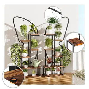 Flower Frame Indoor Living Room Creative Simple Flower Shelf Indoor Balcony thumbnail-1