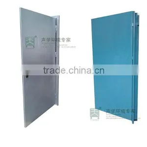 Wood Grain Interior Sound Proof Door for Theatre thumbnail-2