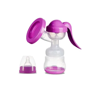 Breast Pump Manual Suction Large Silica Gel Breast Milk Baby Feeding thumbnail-1