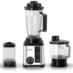 9500W 9525 Motor Hot Selling 3 in 1 Mixer 2.5L 3L Heavy Duty Kitchen Home Fresh Fruit Juicing Electromechanical Smoothie Mixer thumbnail-4