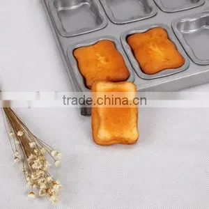Customized FDA,LFGB,SGS Certification Non-stick Teflon Coating Aluminum Flat Baking Pudding Cake Tray thumbnail-3