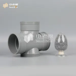 Manufacture PVC Granules Compound Raw Material PVC Granules for PVC Pipe Fittings thumbnail-6