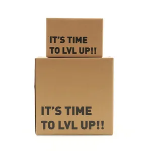 Natural Materials Strong Hot Sale Custom Kraft Paper Shipping Box Corrugated Box for Shipping thumbnail-5