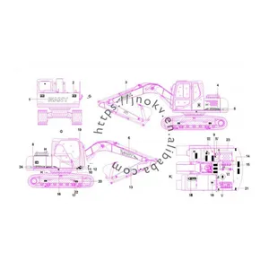 SANY Parts Catalogue Genuine Excavator & Crane Spare Parts OEM Supplier From China thumbnail-1