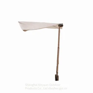 Small All-aluminum Square Cross Telescopic Beach Sunshade Umbrella for Shadow Shading thumbnail-4
