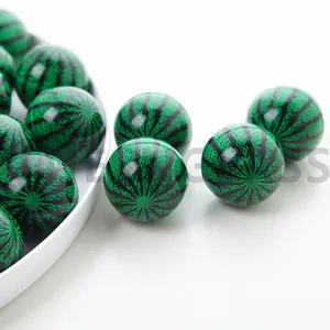 Factory Wholesale Various Design Watermelon Bouncy Toy Rubber Balls thumbnail-1