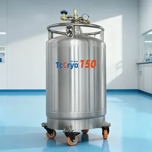 U.K. YDZ-150 Auto Fill Liquid Nitrogen Cryogenic Storage System TcCryo thumbnail-1