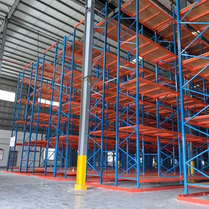 China-Made Heavy Duty Steel VNA Pallet Racking System for Warehouse Storage thumbnail-5