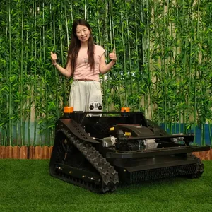 Vigorun VTLM800 RC Slope Mower High-Torque Brushless Motor Working Degree 60° Track Undercarriage Remote Brush Mower thumbnail-1
